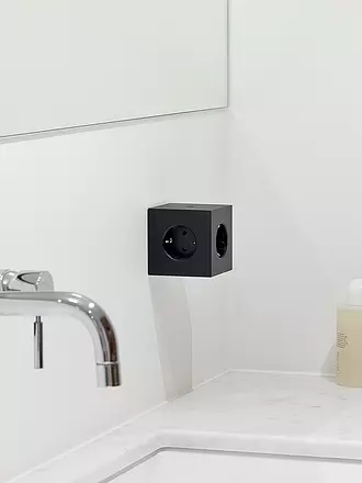 AVOLT | Multiprise Square 2 F Noir | schwarz